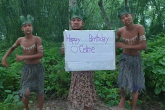 make happy birthday wish video with dancing