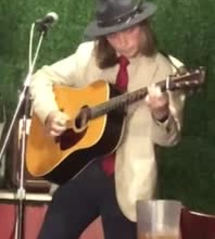 record bluegrass, roots, or blues guitar