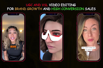 edit viral vsl ads for meta, tiktok, instagram, youtube shorts