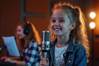 write, record and produce music for children and kids song