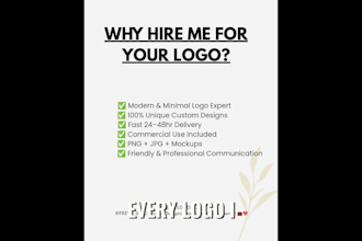 design a feminine aesthetic logo for your business