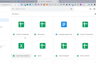 do data entry, lead generation, web scraping