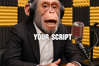 create ai animal podcast style ugc for your brand