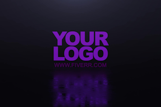 do epic car intro logo animation video