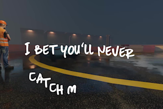cool animated text video lyrics or kinetic typography for video youtube music