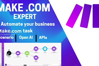 do make com automation, task make com automation, workflow made com automation