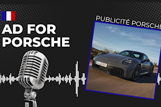 record french female professional voice over fast