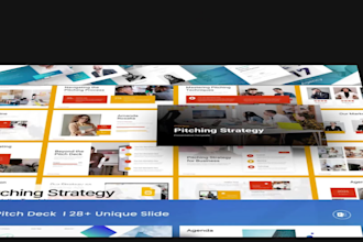 design, redesign powerpoint, google slide, keynote or canva presentation