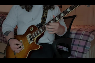 record lead guitar for your rock or pop or punk track