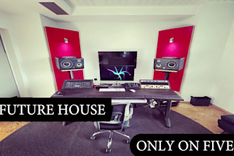 create professional high quality edm bass tech house music