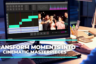 professionally edit showreels, speaker videos, and hype reels