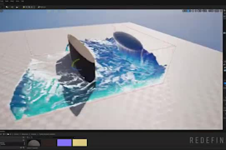 do cgi vfx water stimulation fire effect fire exposition houdini vfx compositing