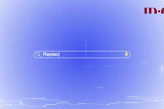 make unique search logo reveal intro