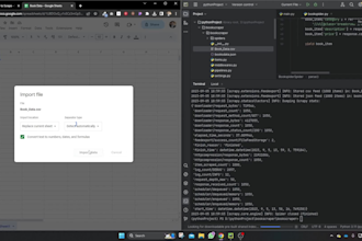 do python programming or build a web scraper