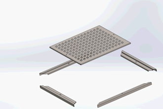 design your sheet metal work and create dxf file for laser cutting and bending