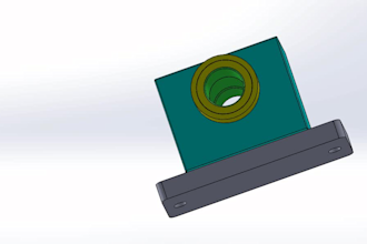 make solidworks 3d part, autocad 2d drawings of machine part design