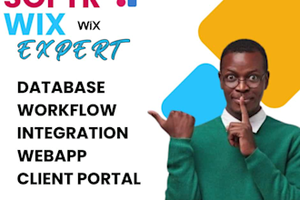 build nocode ecommerce mobile web app portal with softr, glide, wix airtable