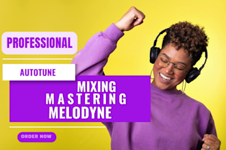 pitch correct autotune your voice naturally add effect mix and master your music