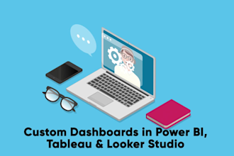 create power bi dashboard, tableau, excel data analysis, and tableau dashboards