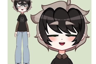 draw and rig live2d vituber model vtuber commission studio 3d vtuber live 2drig