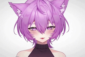 draw and rig live2d model, vtuber model, 2d vtuber character, anime and rigging