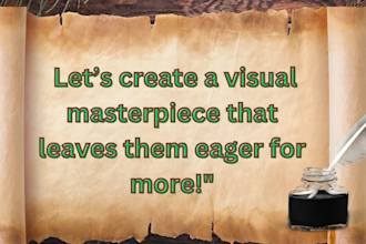 create a stunning and cinematic book trailer video for your book
