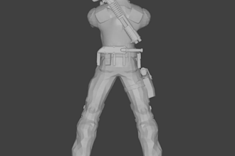 create and pose your marvel 3d model