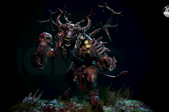 sculpt 3d models for 3d printing or games