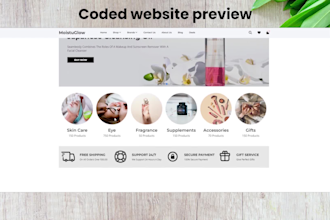 be an expert front end website developer and designer