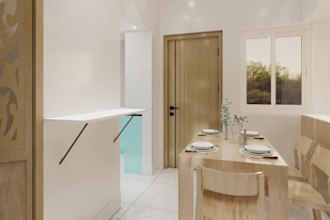 create 3d floorplan with a bird eye view to visualize the room