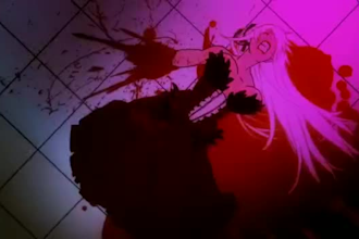 create animated, glitchy, psychedelic, trippy music video