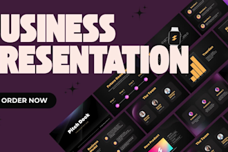 design sponsorship deck presentation or fundraising ppt