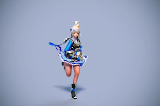 do 3d game animations, glb model animations, 3d game model