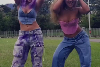 do choreography dance video, raunch group dance tiktok dance to promote ur song