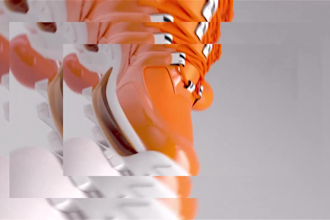 model 3d shoes, 3d footwear, 3d sneakers for 3d printing