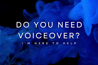 record female american voiceover