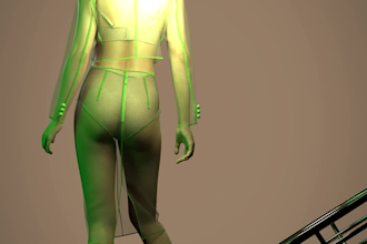 do professional clo3d design for women