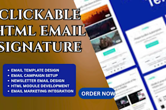 design responsive html email template on stripo beehiiv brevo email signature
