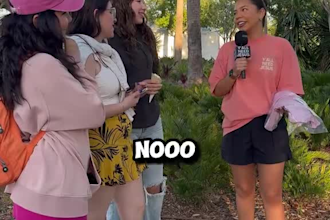 create street interview ugc content