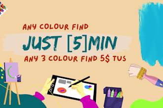 perfectly identify any color,  within 5 mint real color find
