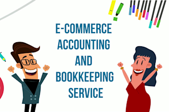 do ecommerce amazon shopify walmart paypal stripe bookkeeping in quickbooks