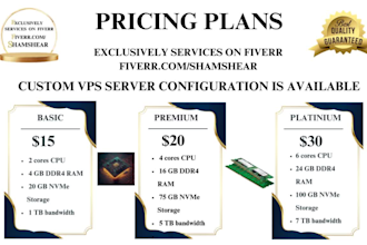 rent high performance vps servers with ssd nvme storage