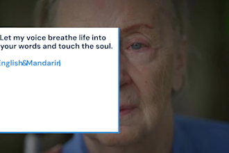 record a soothing voiceover for healing and meditation