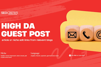 do manual email outreach for guest posting to high da blog