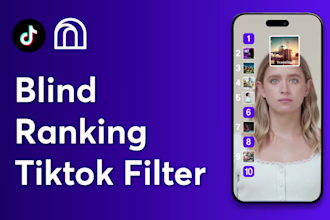create blind ranking tiktok filter for your account