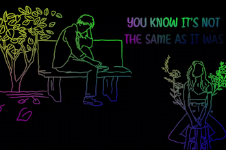 create professional hand drawn lyric video