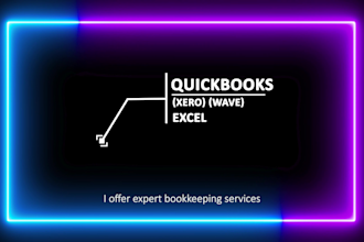 do quickbooks and xero bookkeeping  in quickbooks online xero wave and excel