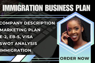 write immigration business plan, business plan for e2, eb5 visa application