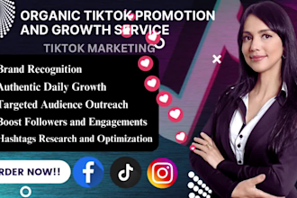 grow and promote your tiktok account organically