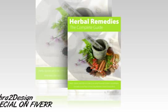 design book, kindle, ebook or magazine cover